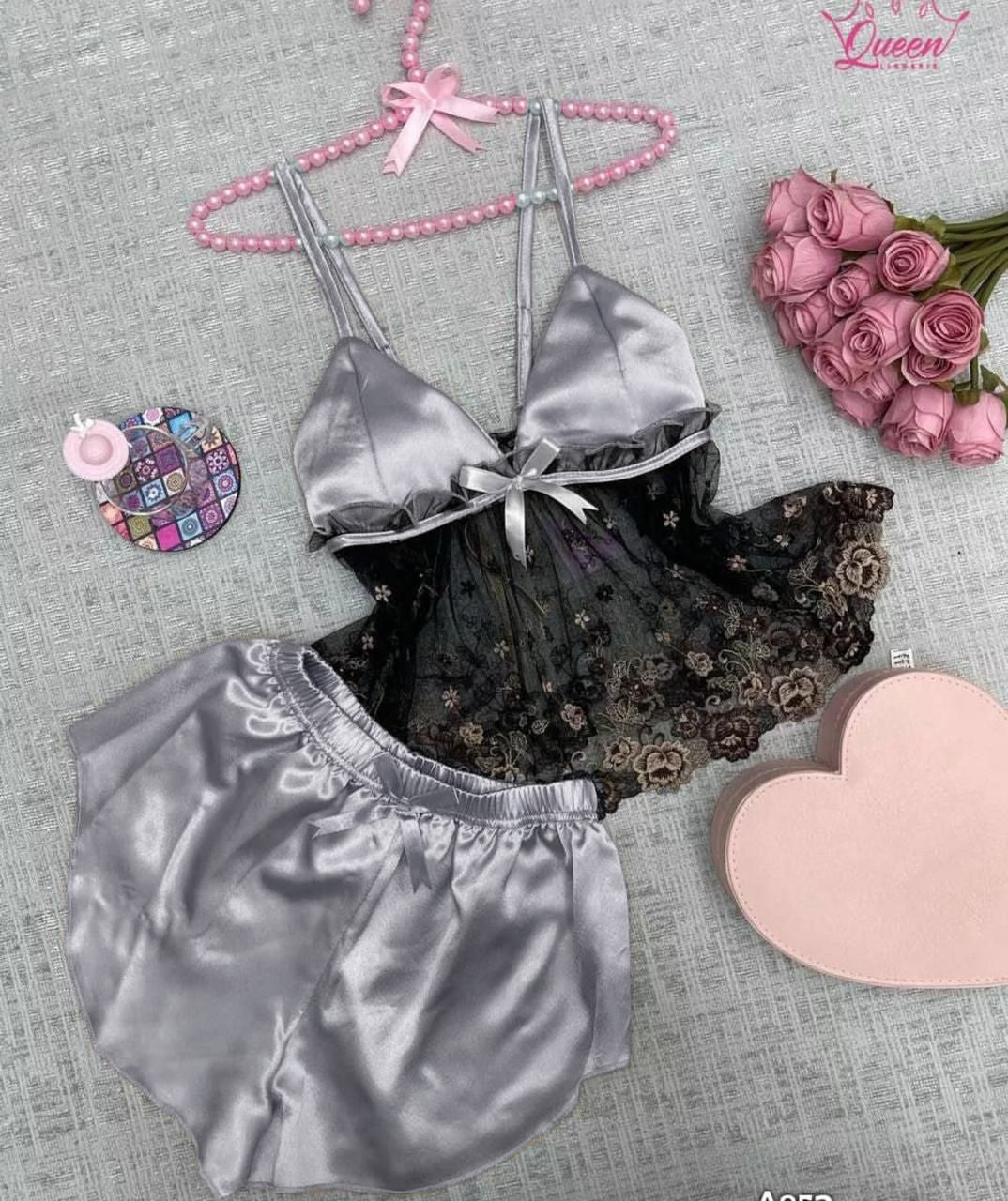 2pcs night wear set p#68