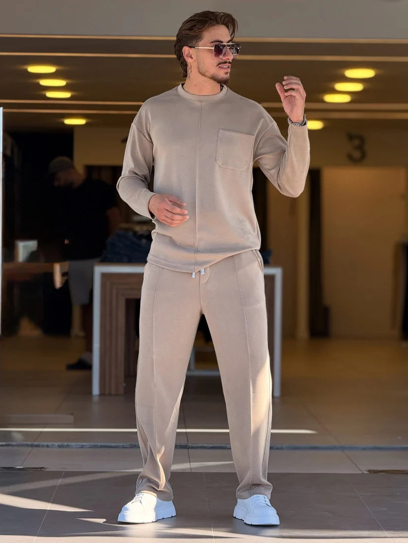 Choozi-NEW WINTER ROUND NECK TRACKSUIT Li-58