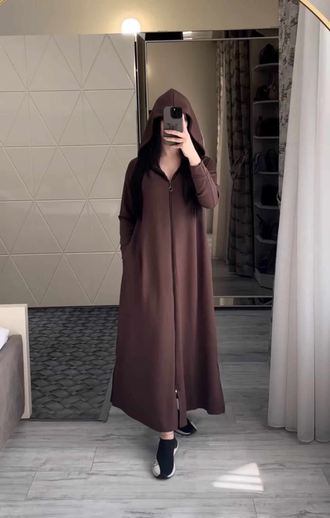 CH 517 Choozi Wear Long Zipper Hoodie Top