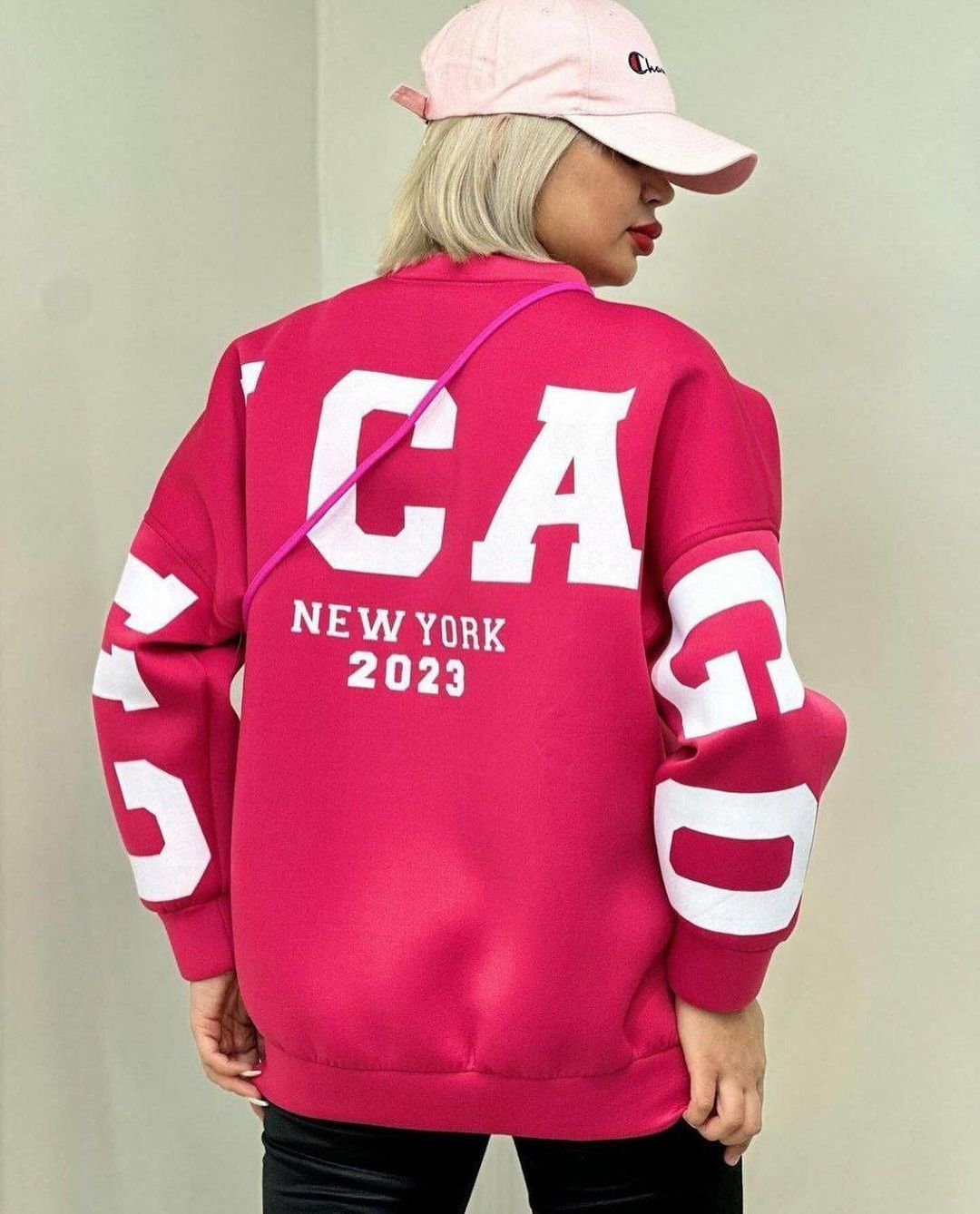 Ch # 501 Chicago Drop Shoulder Winter Fleece SweatShirt