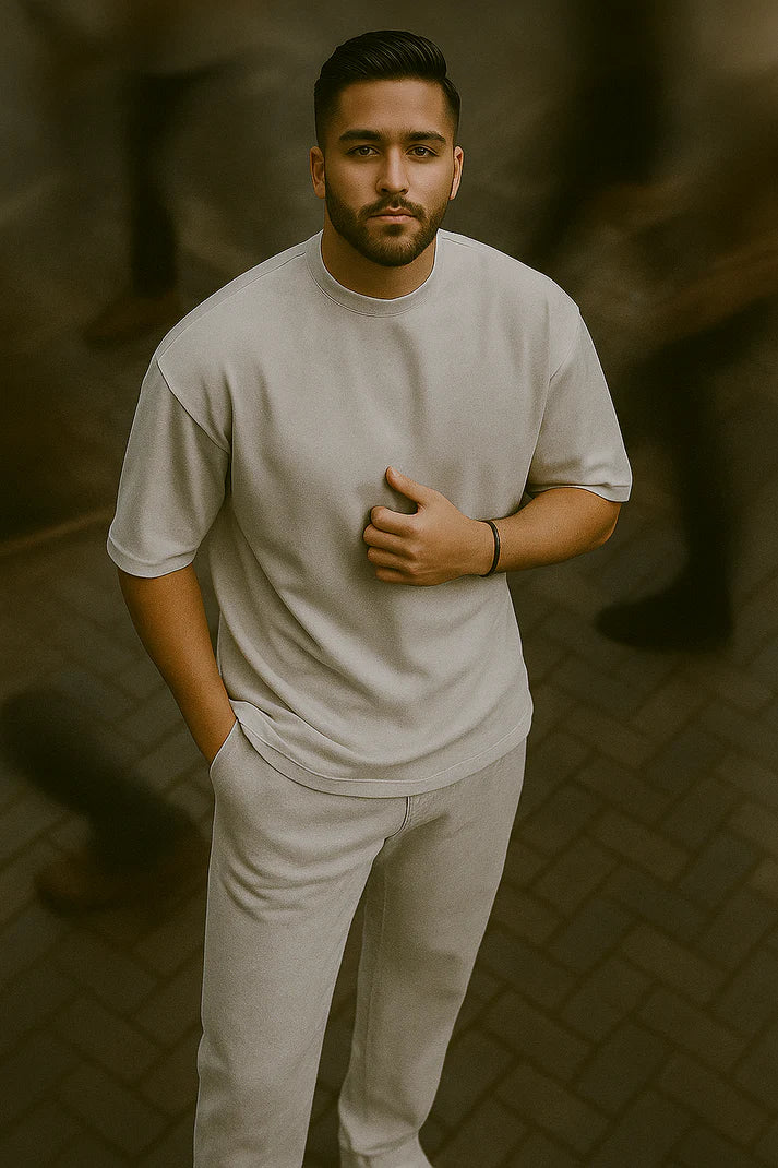 LI-55 CHOOZI | MonoMode Co-ord – Smooth Moves in Solid Tones