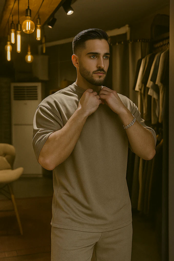 LI-55 CHOOZI | MonoMode Co-ord – Smooth Moves in Solid Tones