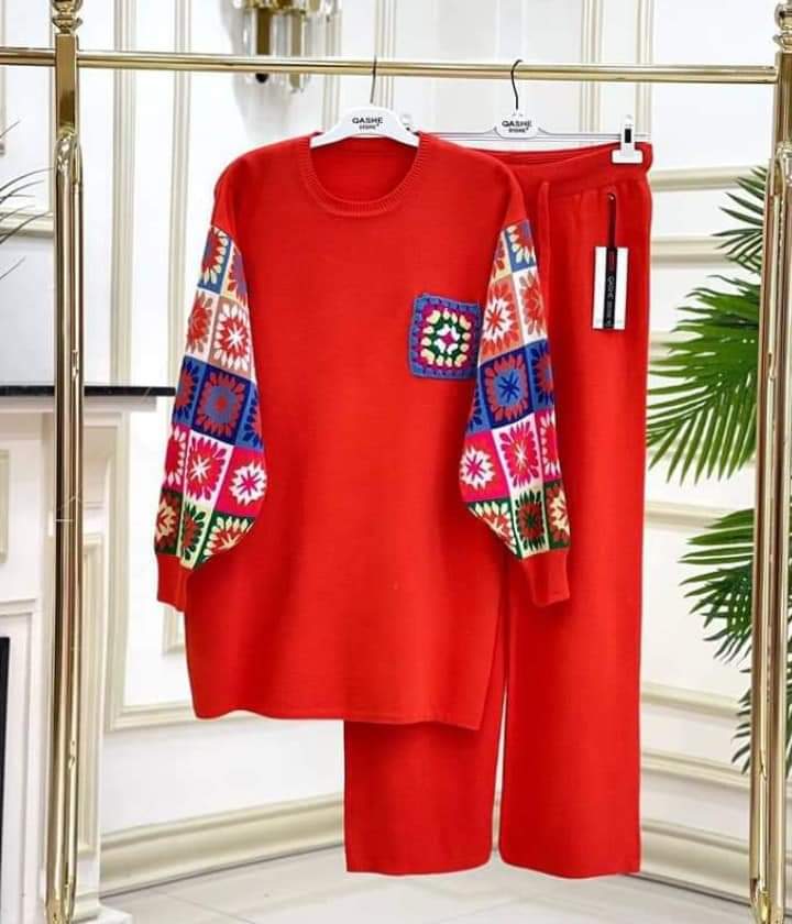 Fleece 2 Pcs Printed Outfit CH# 321