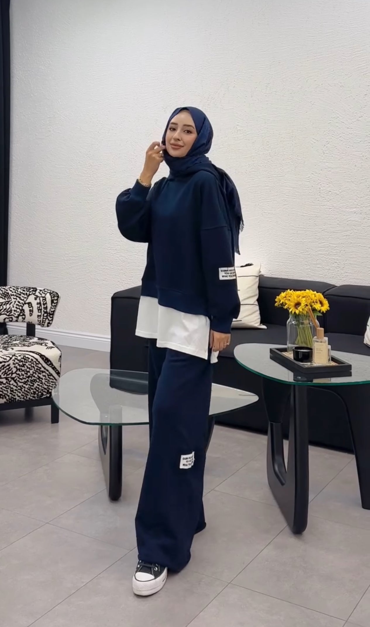 CH 466 Shirt Extender Style Hooded Tracksuit For Winters