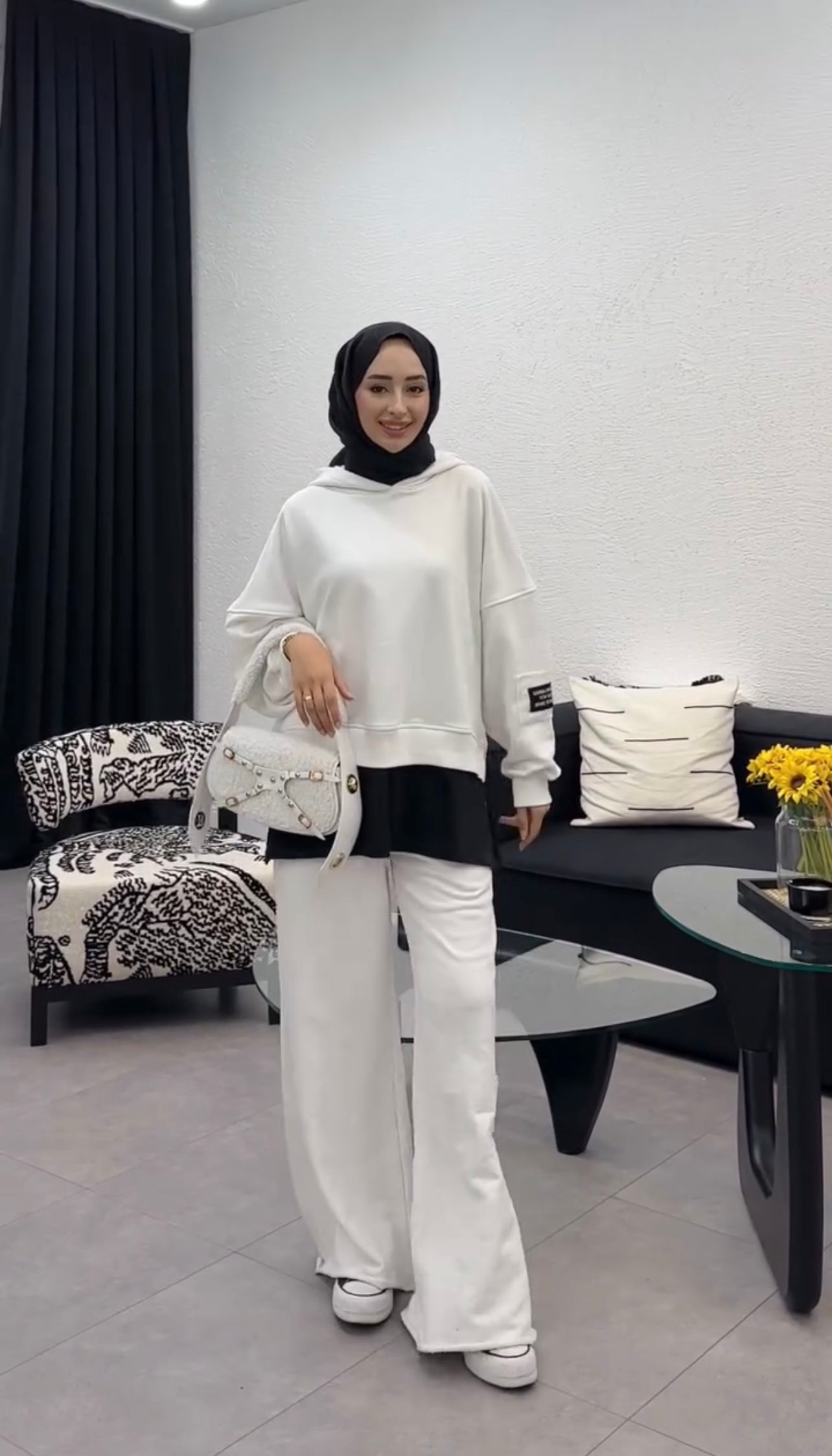CH 466 Shirt Extender Style Hooded Tracksuit For Winters