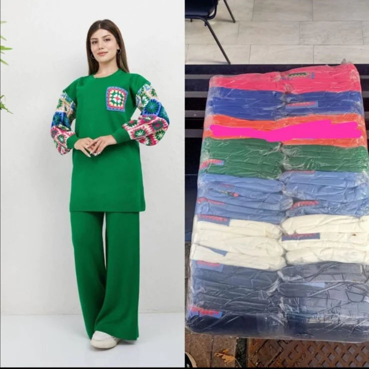 Fleece 2 Pcs Printed Outfit CH# 321