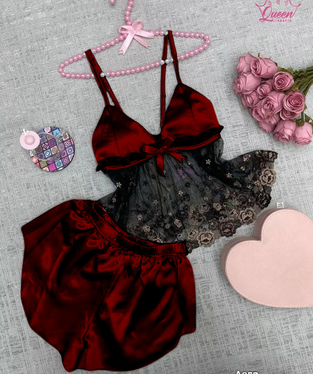 2pcs night wear set p#68