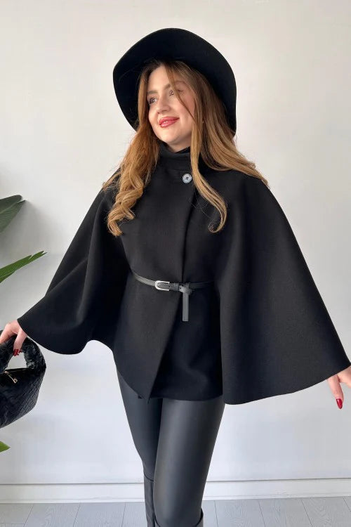 CH 509 The Choozi Wears New Design Short Cap Shawl With Belt