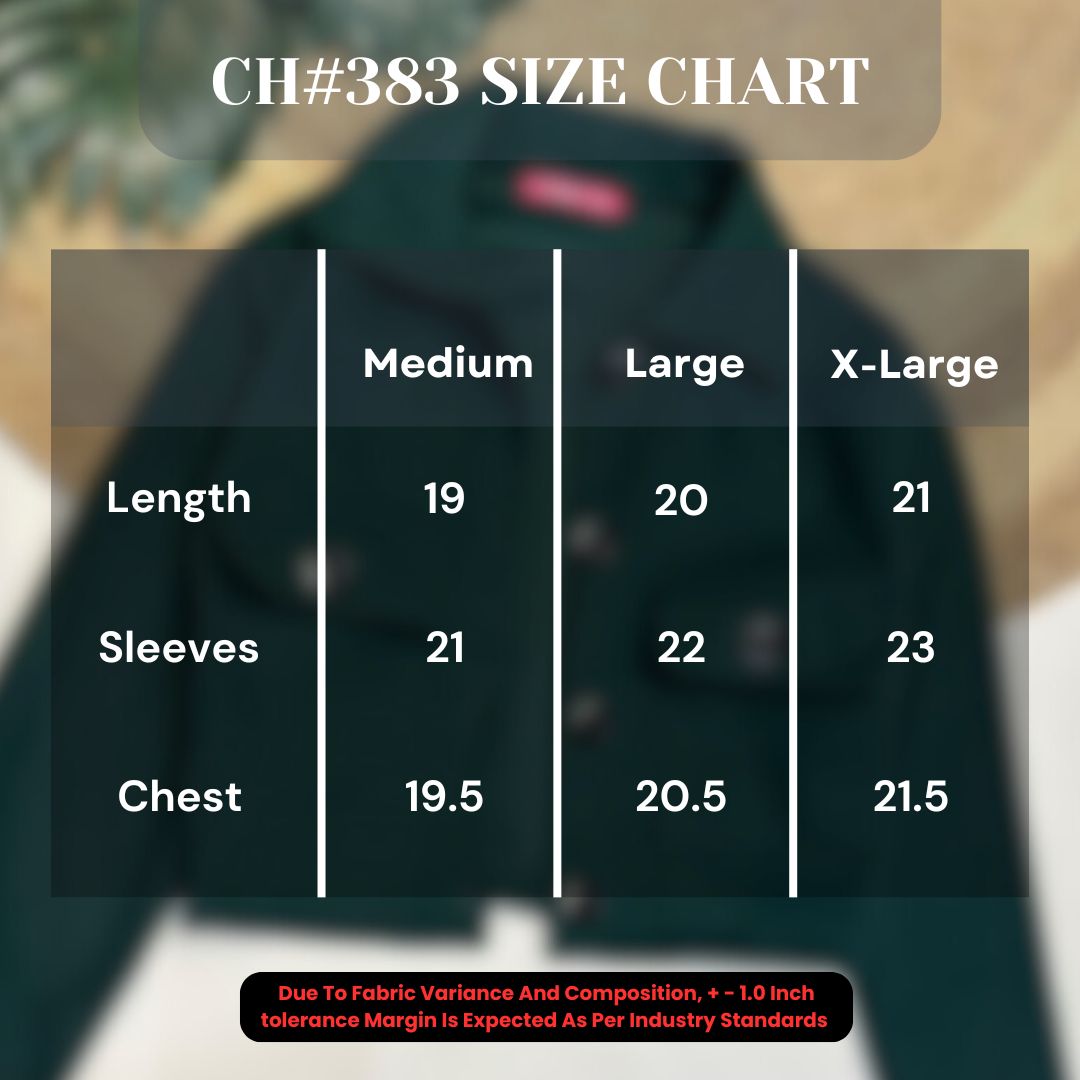 CH # 383 WinterLux CozyChic Pocketed Short Fleece Jacket