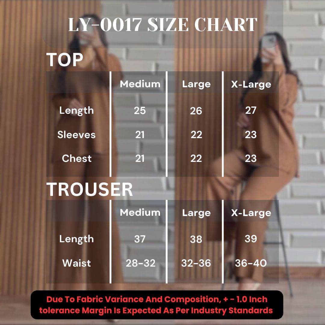 2 PCS V NECK WINTER OUTFIT LY-0017