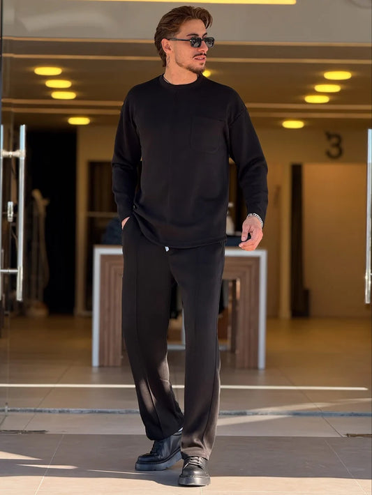 Choozi-NEW WINTER ROUND NECK TRACKSUIT Li-58