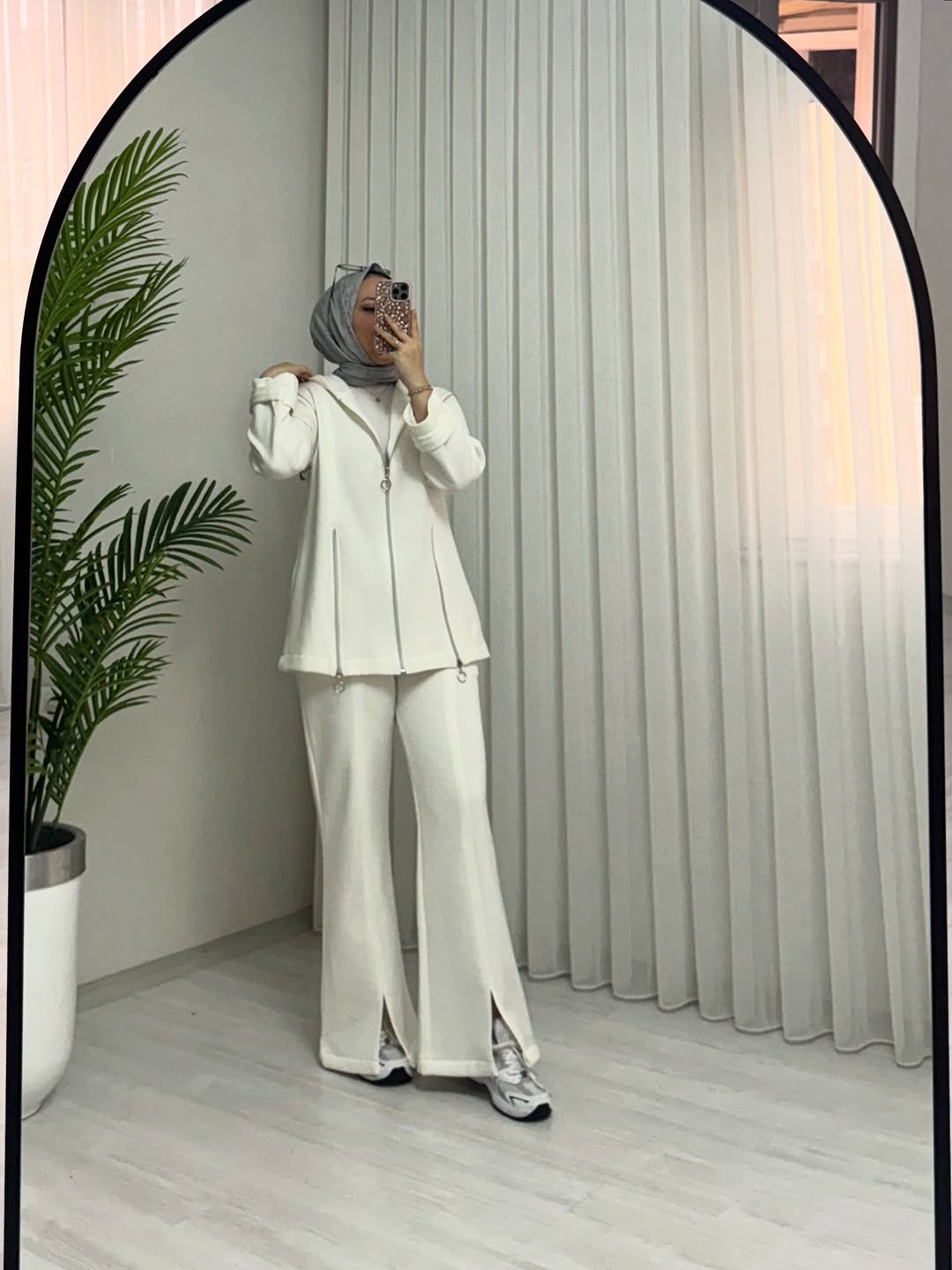 CH 601 - Bootcup Zipper Hooded Style Co-Ord Set - Choozi