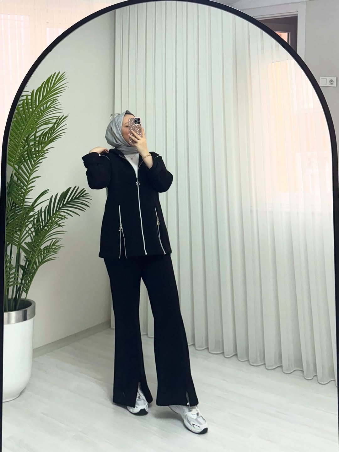 CH 601 - Bootcup Zipper Hooded Style Co-Ord Set - Choozi