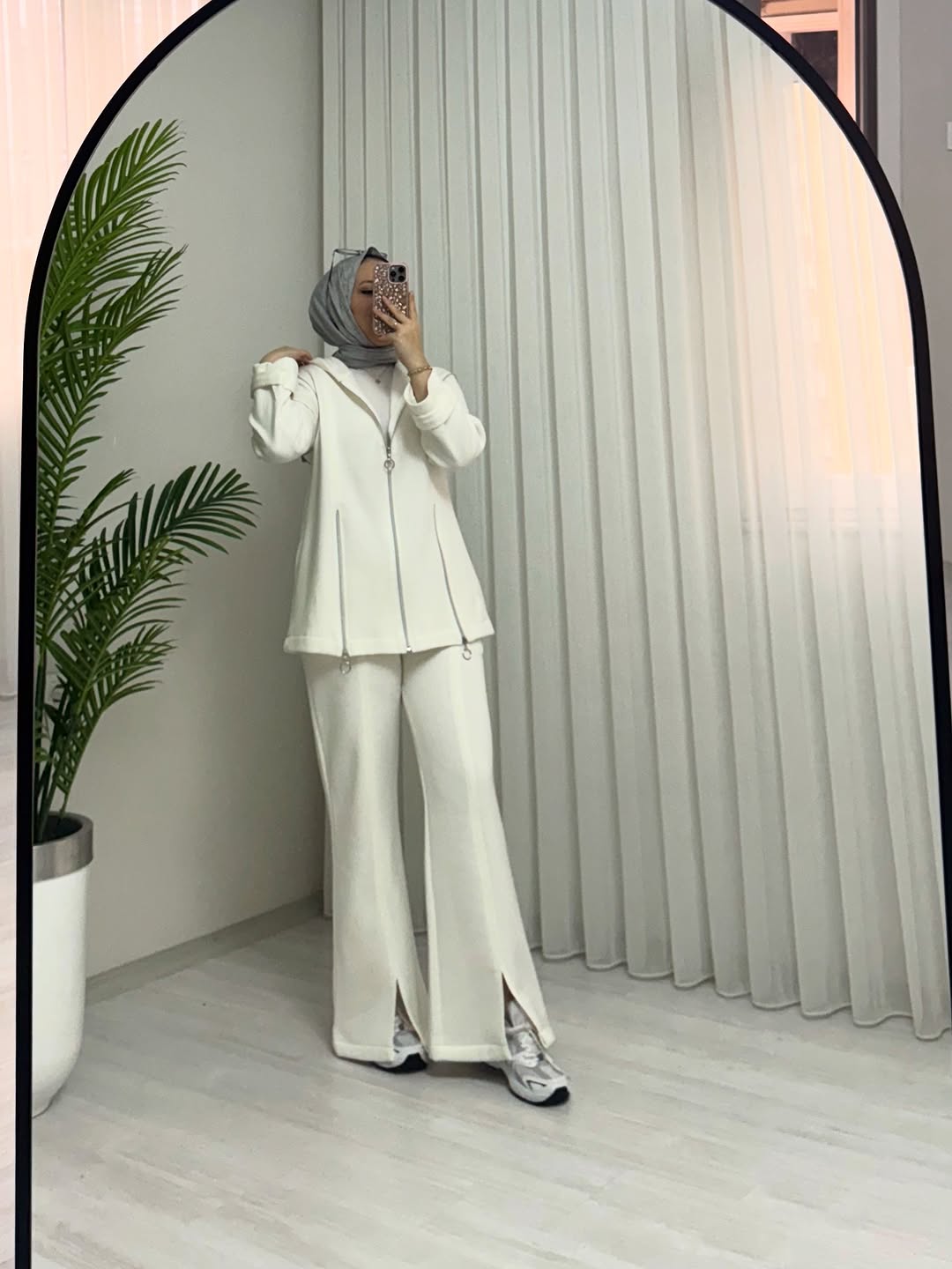 CH 601 - Bootcup Zipper Hooded Style Co-Ord Set - Choozi