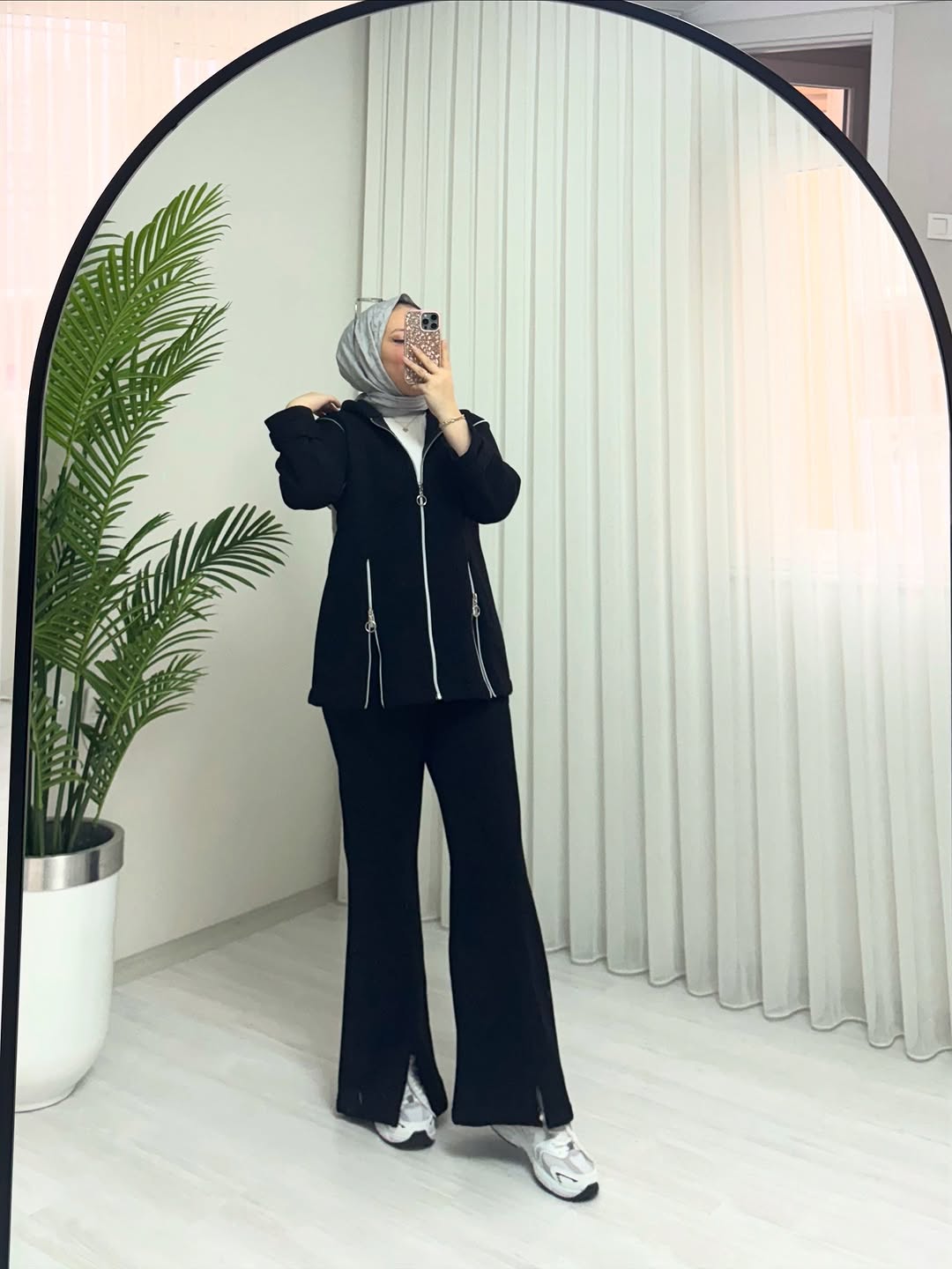 CH 601 - Bootcup Zipper Hooded Style Co-Ord Set - Choozi