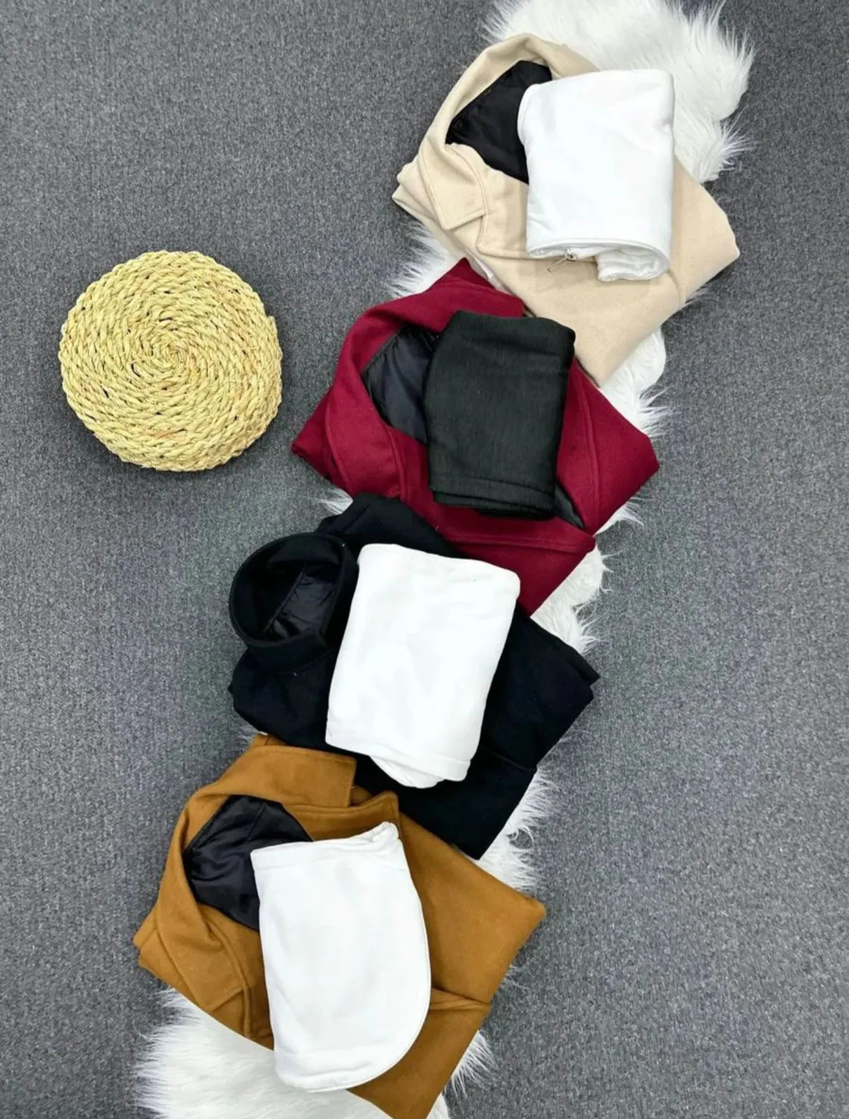 CH 599 - Modish Fleece Coat