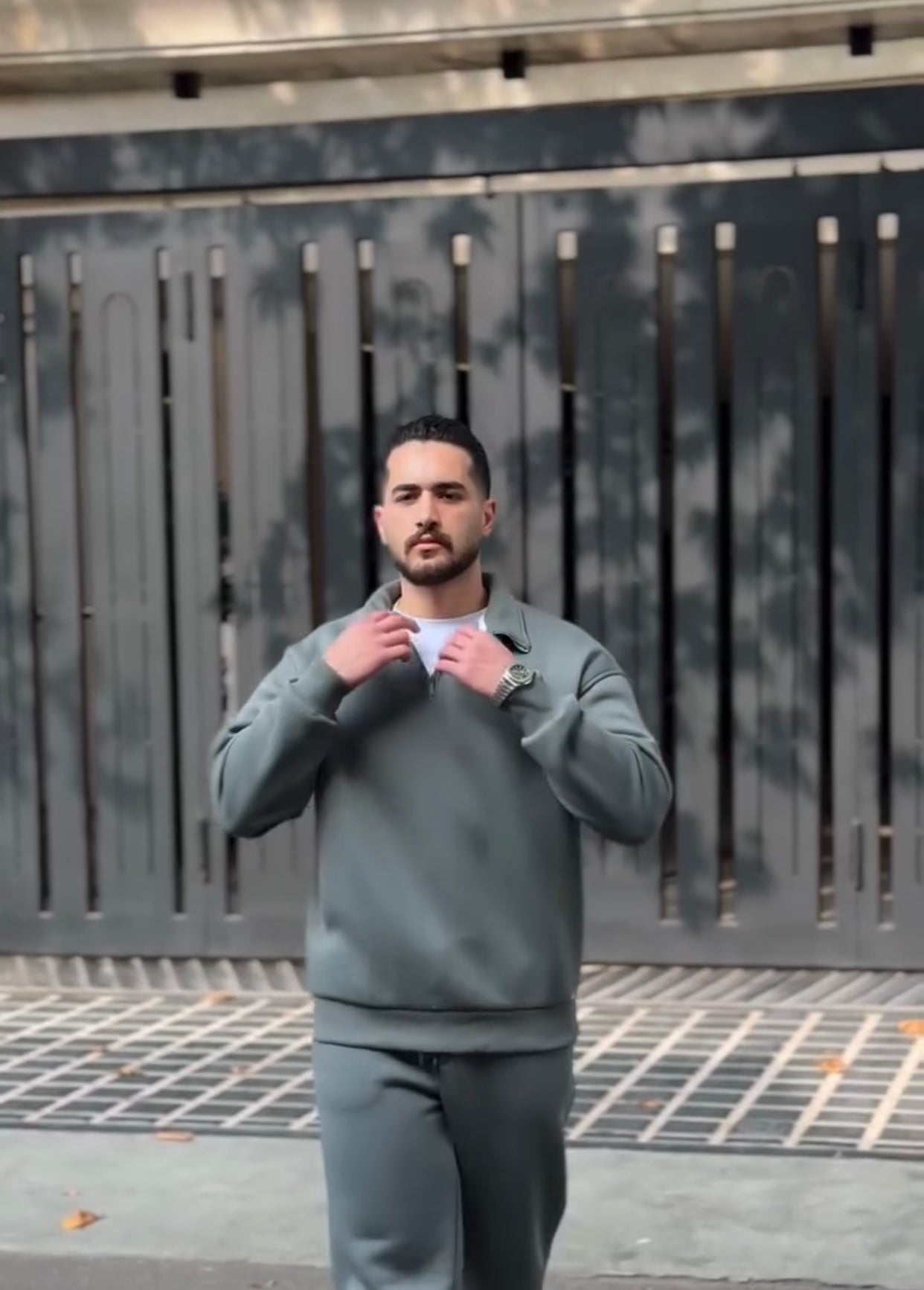 NEW WINTER Zipper NECK TRACKSUIT Li -74