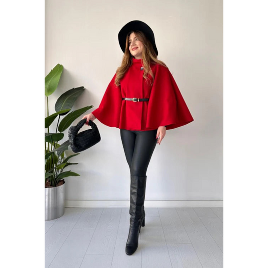 CH 509 The Choozi Wears New Design Short Cap Shawl With Belt