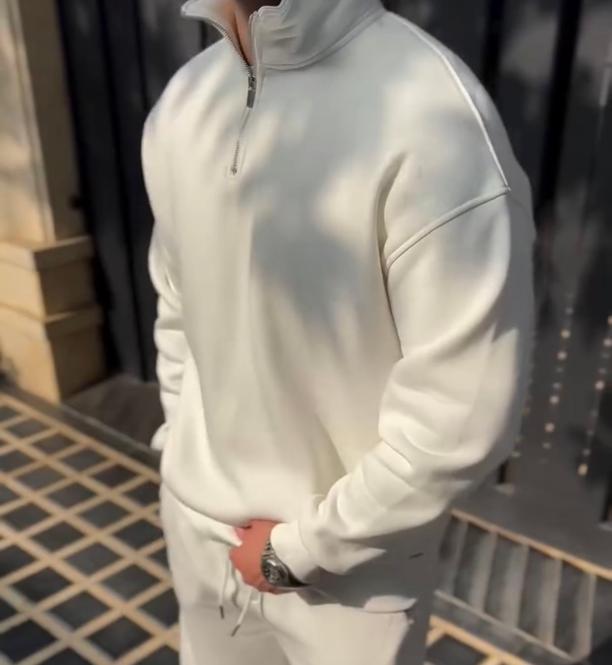 NEW WINTER Zipper NECK TRACKSUIT Li -74