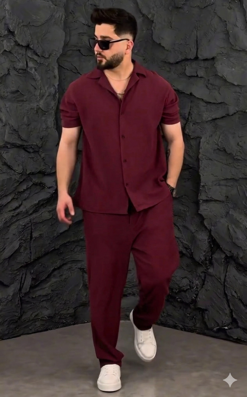 LI-79 | NEW Summer Round Neck Tracksuit | CHOOZI WEAR