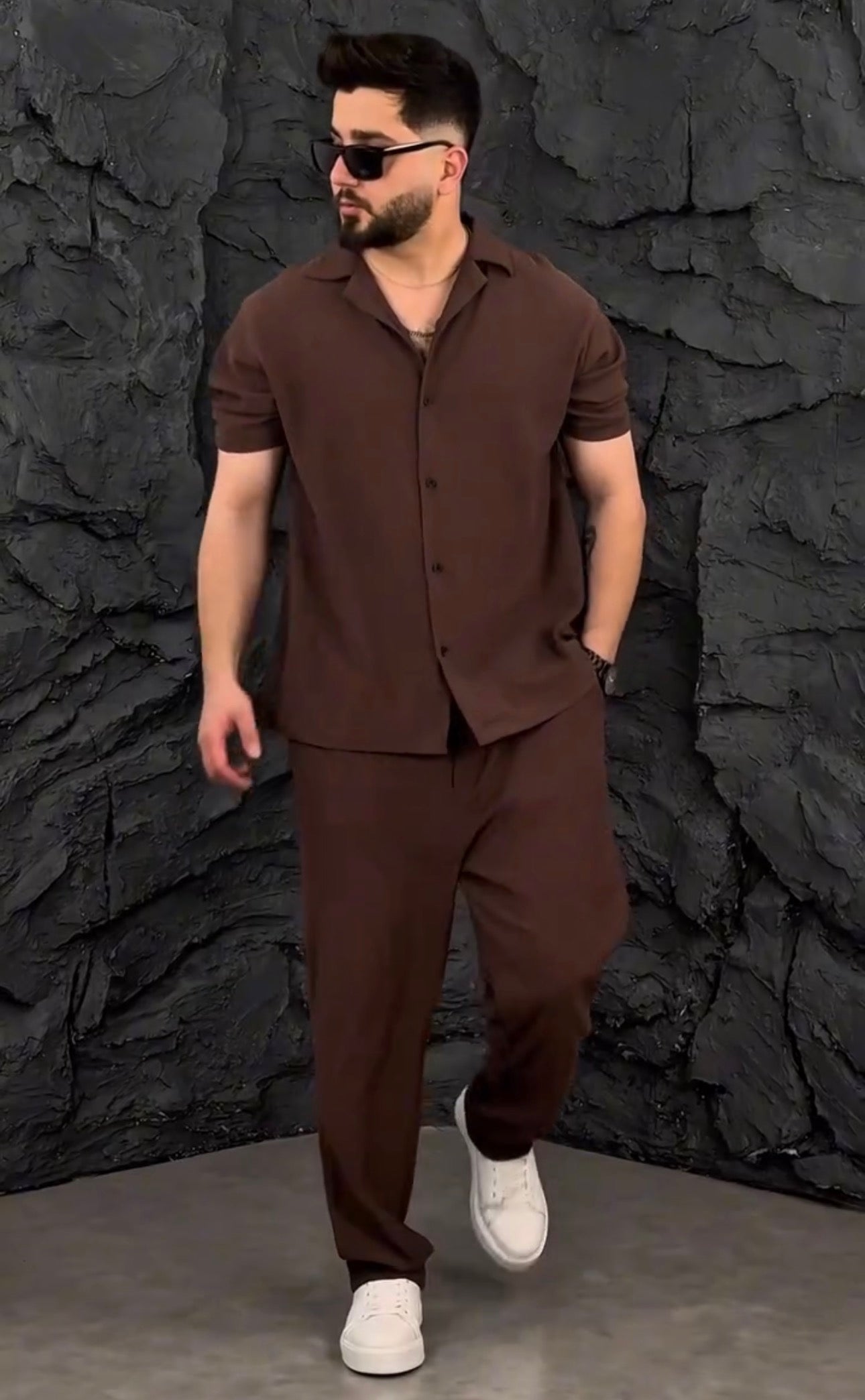 LI-79 | NEW Summer Round Neck Tracksuit | CHOOZI WEAR