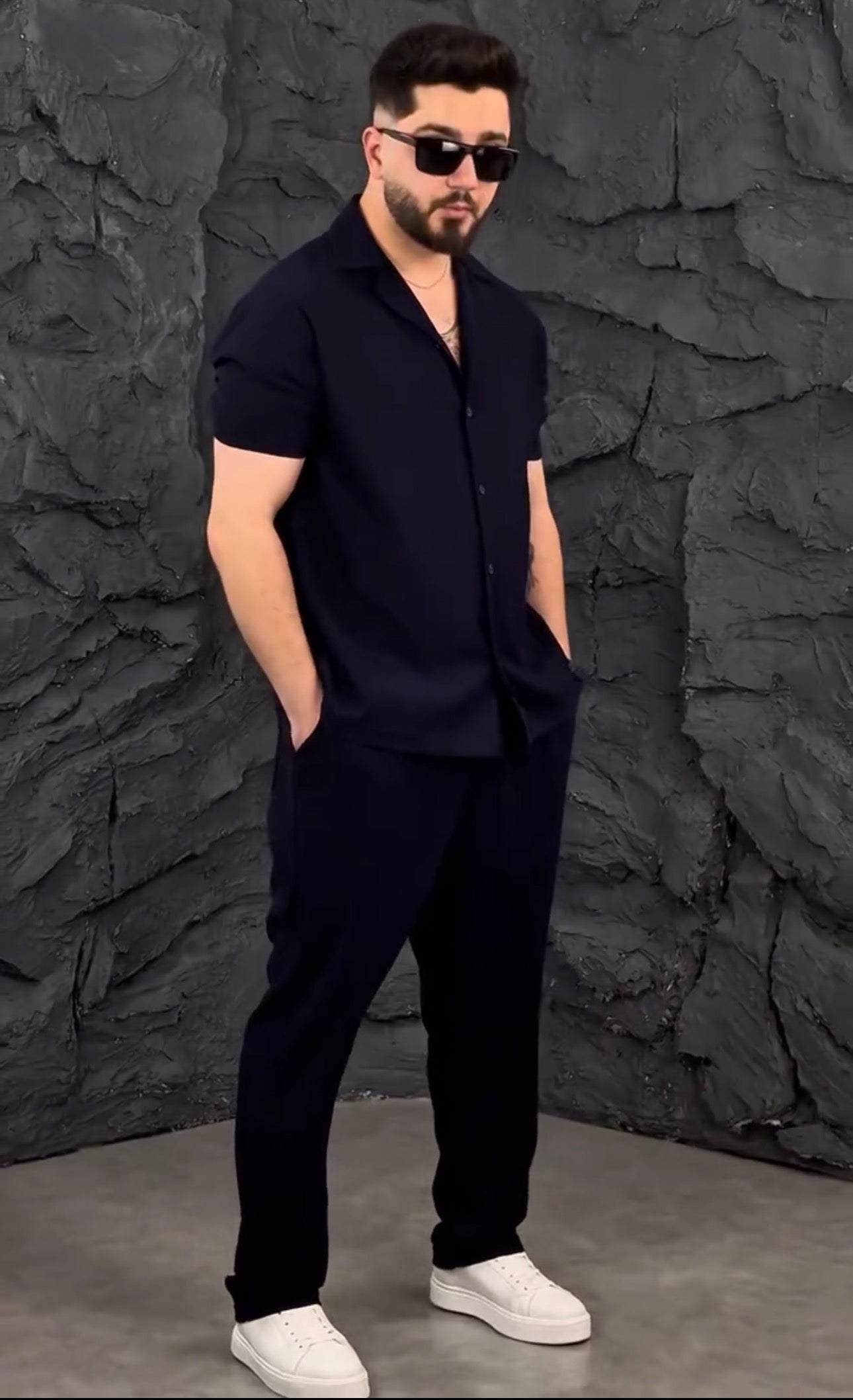 LI-79 | NEW Summer Round Neck Tracksuit | CHOOZI WEAR
