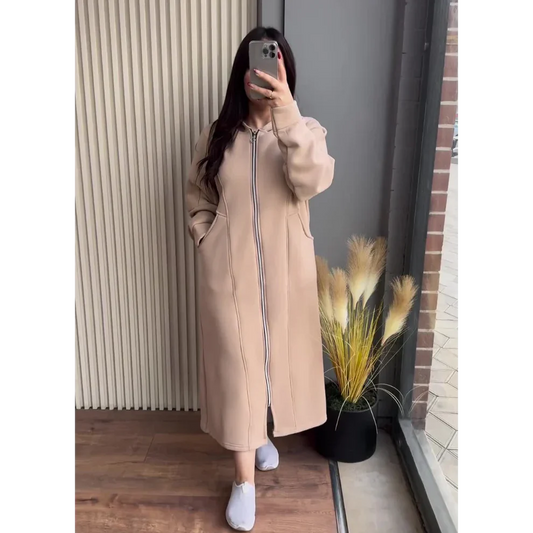 CH 480 Chooziwear Long Zipper Fleece Hoodie